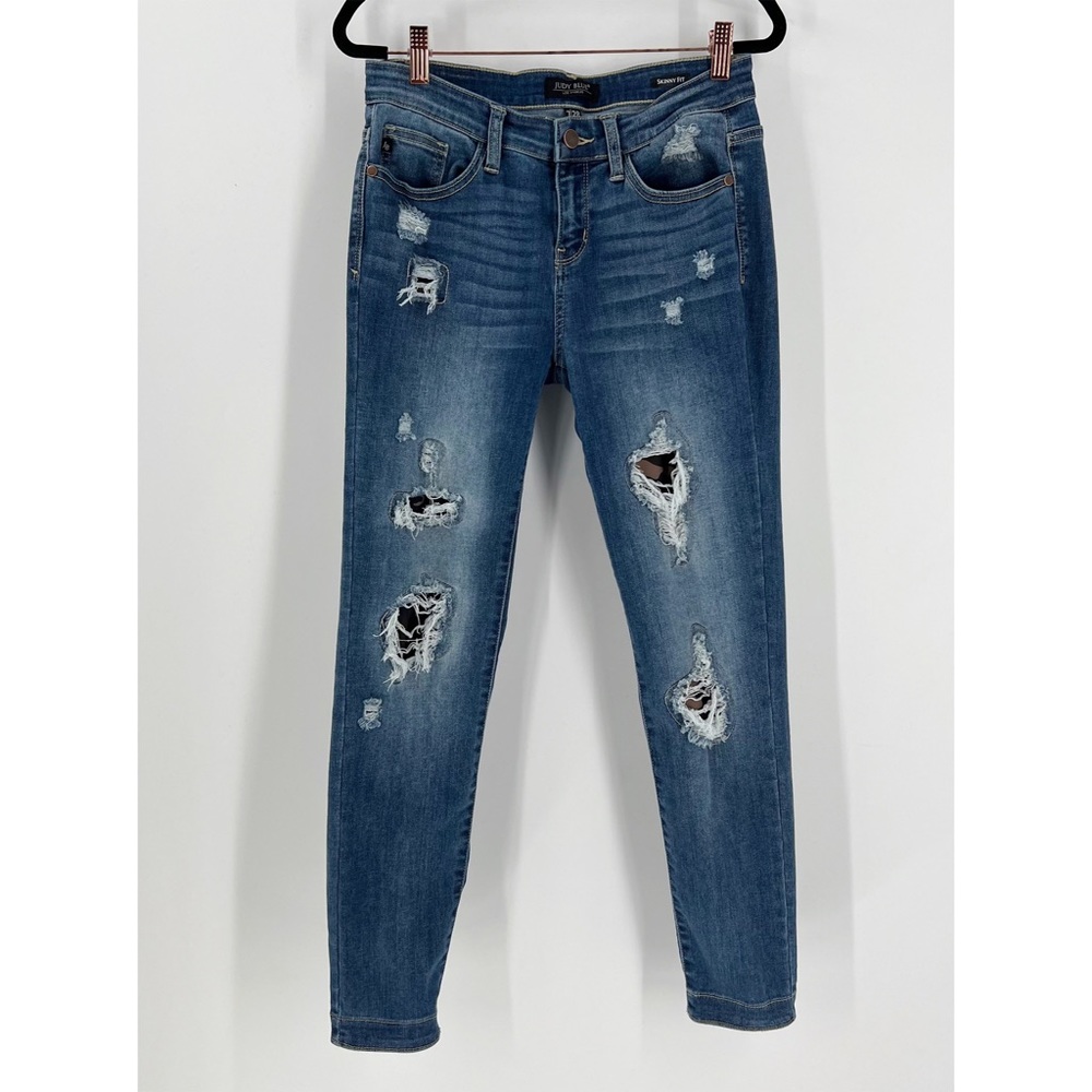 Judy Blue Camo Patch Jeans